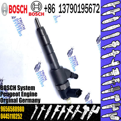 Fuel Injector 0445 110 252 0445110252 0986435143 Diesel Injection 1980K2 96565889 9656588980 0 445 110 252