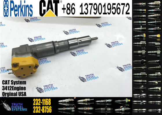 Cat 3412 engine 3412E injector 232-1168 10R1266 20R-0758 for caterpillar 3412 cat engine part