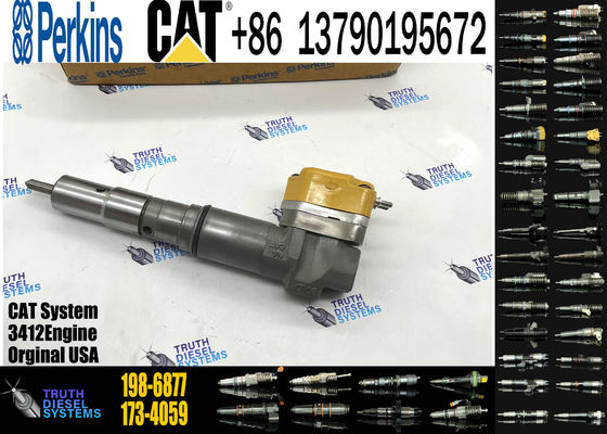 Construction Machinery 222-5965 20R-0758 10R-1257 198-6877 diesel fuel injector 2225965 20R0758 10R1257 198-6877 for CAT