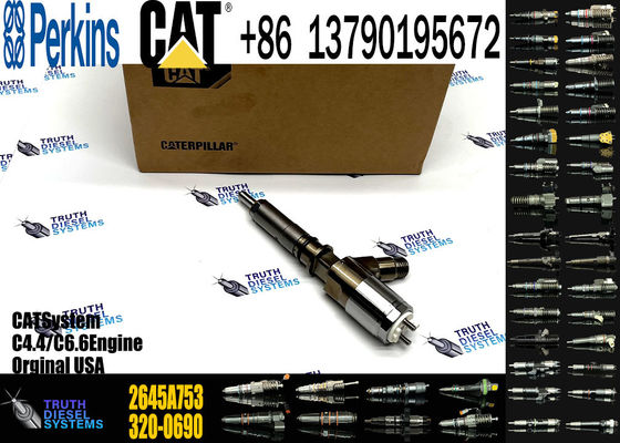 High quality diesel Fuel Injector 2645A753 2645A746 2645A749 2645A747 10R-7671 10R-7672  for CAT C4.4  C6.6 and  Engine