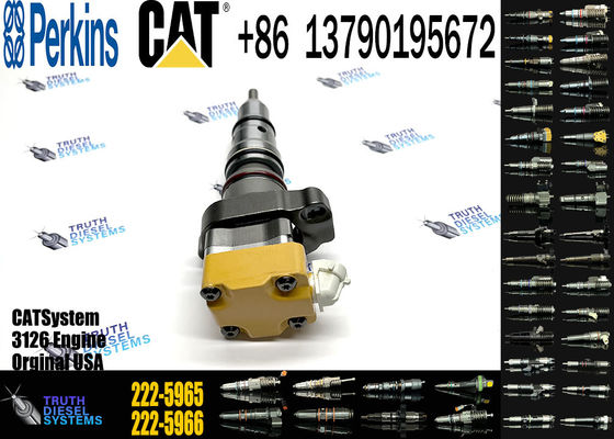 Precision common rail injector 222-5965 0R-9348 222-5966 10R-0781 for CAT 3126 engine 222 5965 222 5966