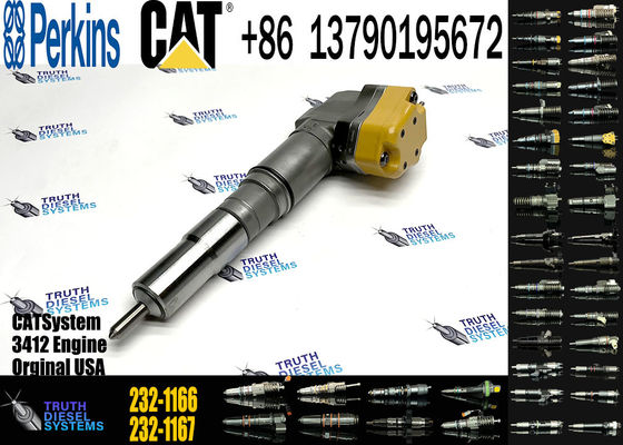 High Quality New Diesel Common Rail Fuel Injector 232-1166 20R-5392 232-1168 Engine Parts For CAT Caterpillar 3412