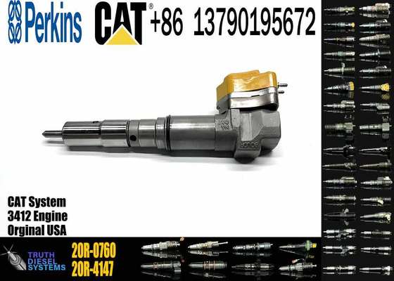 Excavator Engine Parts Fule Injetor 169-7408 174-7527 222-5967 20R-0760 232-1175 173-9272 For 3412E 3408 Fuel Injector