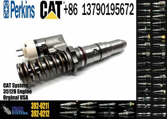 392-0208 20R-1272 Diesel Fuel Injector for Caterpillar CAT 3508B 3512B 3516B 3512C 3516C Common Rail Injection Valves