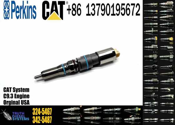 Common Rail Fuel Injector 304-3637 324-5467 363-0493 342-5487 20R-5036 for CAT Engine C9.3 C9 Excavator 336E 336EL 336ELN