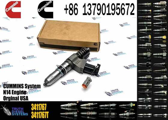 Diesel Engine Spare Parts Common Rail Fuel Injector 3411764 3411767 for Cummins Engine N14