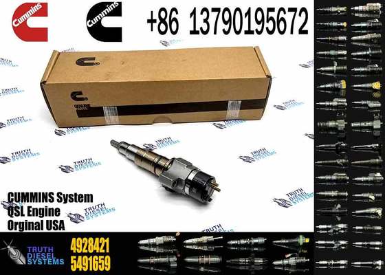High Quality New Fuel System Parts Diesel Fuel Injector 4921827 4928421 2897414 4327072 2872069 for Cummins
