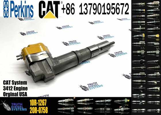 232-1171 10R-1267 Diesel Fuel Injector for Caterpillar 3412E Engine 631D 633D 631G 639D 637D Wheel Tractor 773E Truck 988F II