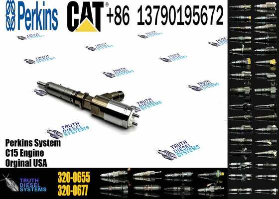 Diesel Common Rail Fuel Injector 320-0655 10R-7674 10R7674 3200655 2645A751 for Caterpillar C6.6 Excavator 320d