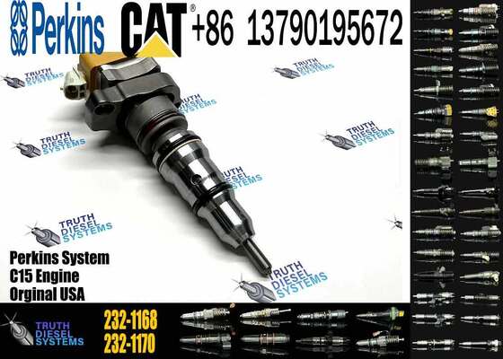 C-AT 3408E 3412E Diesel Engine Parts 232-1168 0001325663 10R1266 232-1183 232-1173 174-7528 2321168 Fuel Injector