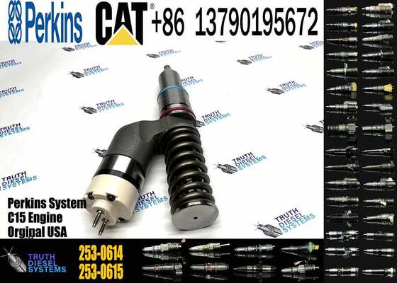 Diesel FUEL injector 211-3025 10R-7231 253-0616 249-0709 253-0614 253-0615 253-0617 Injector Fuel INJECTOR for C15 C18Engine