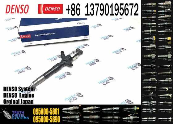 Diesel Common Rail Fuel Injector 095000-5881 23670-30050 Engine Spare Parts Reliable Precise Fuel Injection