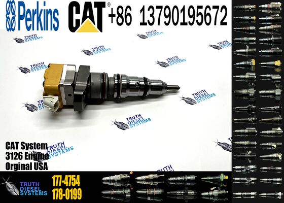 Golden Vidar Excavator 325B 322C 3126B 3126E Engine Fuel Injector Model 1774754 177-4754 Construction Machinery Parts