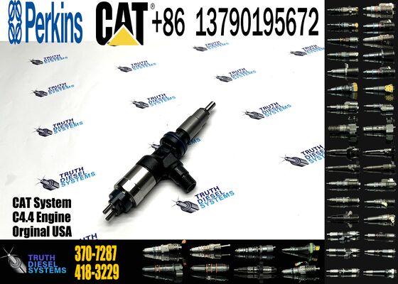 295050-0421 Fuel Injector 370-7287 T409983 for Perkins C4.4 4-Cylinder Excavator Generator Common Rail Diesel Engine 20R-2480