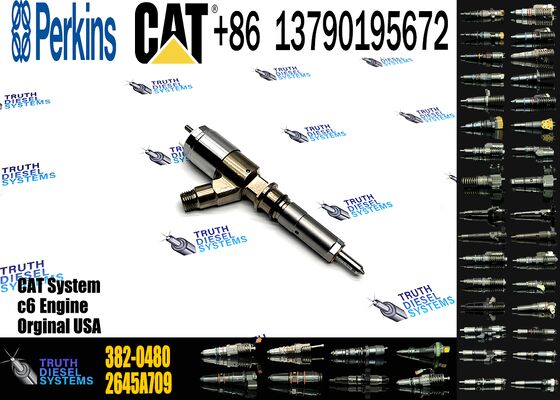 2645A709 Common Rail Injector 320-0680 2645A709 295-9130 382-0480 282-0490 for C6 C6.6 1106D-E66TA Engine