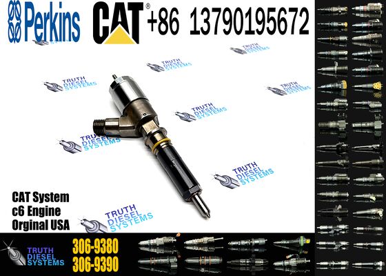 New Diesel Common Rail Fuel Injector 306-9380 10R-7672 2645A734 Steel for Sprayer Excavator C4.2/C6.4 C4.4/C6.6 Truck Parts Excavator Truck Parts Steel