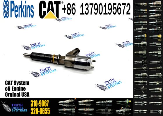 New Diesel Common Rail Fuel Injector 310-9067 3109067 for C6.6 Engine in Stock