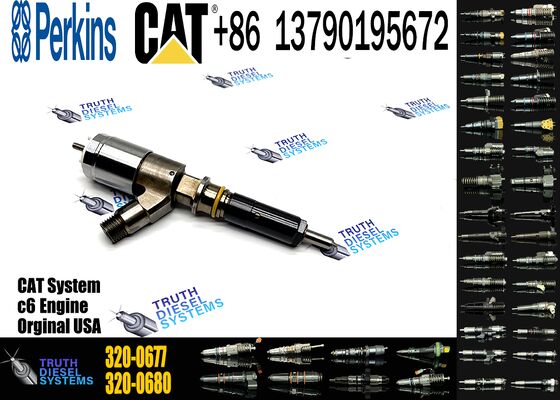 Affordable Excavator Engine Spare Parts Diesel Fuel Injector 320-0690 320-0677 321-3600 320-0655 10R-7675 for C6.6 Diesel Engine