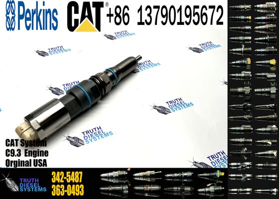 Engine Fuel Injector Common Rail Injector 456-3579 198-7912 456-3544 460-8213 456-3545 342-5487 for Cat 336E C9.3