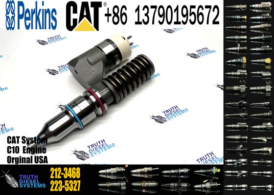 Injector Cat Excavator C10 C12 Diesel Engine Fuel System Fuel Injector 10R-1258 212-3468 2123468