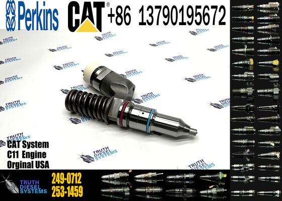 C11 Fuel Injector 249-0712 2490712 10R3147 10R-3147 for Parts 14M, 725, 730, 966H, C11, R1600H, R1700G, RM-300