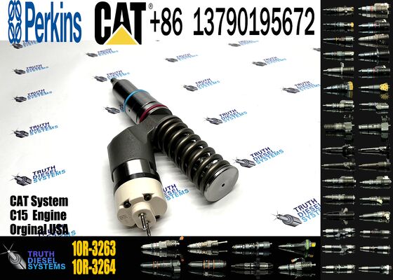 Fuel Injector 244-7716 249-0709 10R-1273 10R-9236 253-0614 10R-3263 253-0615 10R-3264 Fits for C15 Engine Excavator Truck Parts