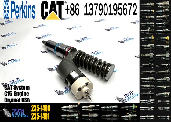 New 211-3023 235-1401 235-1403 235-1400 Common Rail Fuel Injector for C15 C18 C27 C32 3406E Excavator Diesel Type