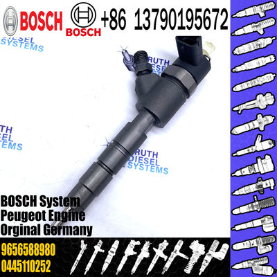 Fuel Injector 0445 110 252 0445110252 0986435143 Diesel Injection 1980K2 96565889 9656588980 0 445 110 252