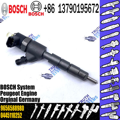 Fuel Injector 0445 110 252 0445110252 0986435143 Diesel Injection 1980K2 96565889 9656588980 0 445 110 252