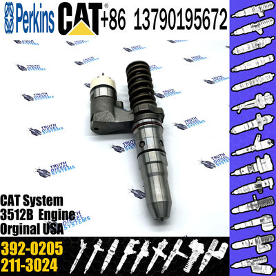 Diesel Fuel Injector 386-1752 386-1766 392-0205 FOR Caterpillar Engine 3508B/3512B/3516B