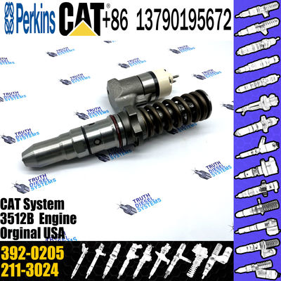 Diesel Fuel Injector 386-1752 386-1766 392-0205 FOR Caterpillar Engine 3508B/3512B/3516B