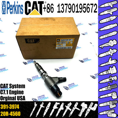 C-aterpillar Excavator Common Rail Fuel Injector 0445120348 20R-4560 391-3974 for C-AT car