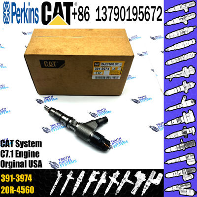 C-aterpillar Excavator Common Rail Fuel Injector 0445120348 20R-4560 391-3974 for C-AT car