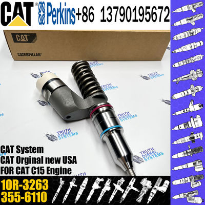 common rail injector 239-4909 2530614 diesel fuel injector 10R-3263 2394909 for Caterpillar C15