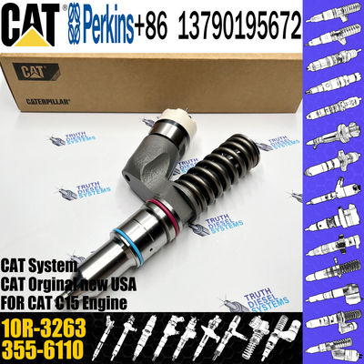 common rail injector 239-4909 2530614 diesel fuel injector 10R-3263 2394909 for Caterpillar C15