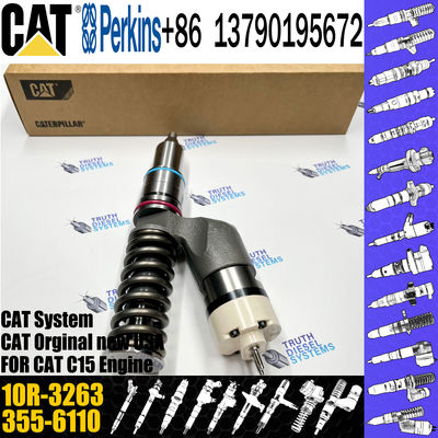 common rail injector 239-4909 2530614 diesel fuel injector 10R-3263 2394909 for Caterpillar C15