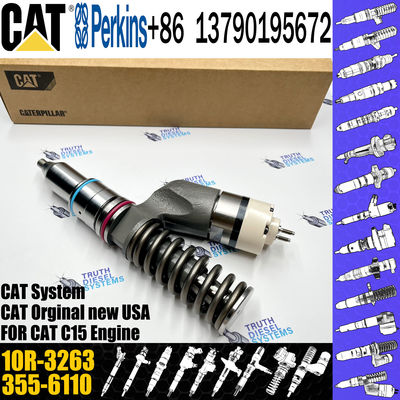 common rail injector 239-4909 2530614 diesel fuel injector 10R-3263 2394909 for Caterpillar C15