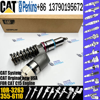 common rail injector 239-4909 2530614 diesel fuel injector 10R-3263 2394909 for Caterpillar C15