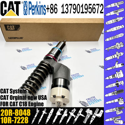 Excavator Parts common rail diesel fuel injector 1OR-7228 211-3025 253-0597 20R-8048 for Caterpillar C18 Engine
