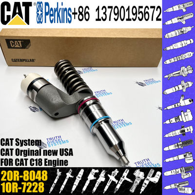 Excavator Parts common rail diesel fuel injector 1OR-7228 211-3025 253-0597 20R-8048 for Caterpillar C18 Engine