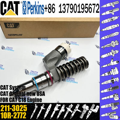 Engine Cat Diesel Fuel Common Rail Injector 211-3025 10R-0955 1OR-2772 10R-0955 1OR-7231 For Caterpillar Excavator
