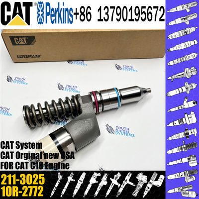 Engine Cat Diesel Fuel Common Rail Injector 211-3025 10R-0955 1OR-2772 10R-0955 1OR-7231 For Caterpillar Excavator