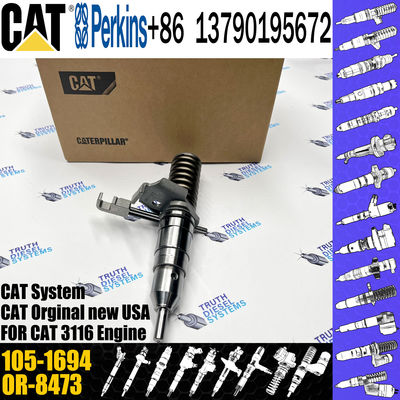 common rail injector 105-1694  OR-8473 0R-8467 127-8220 for Caterpillar truck engines