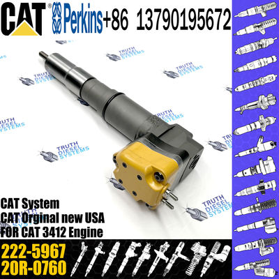 3412 Engine Diesel Fuel Injector 232-1183 4CR01974 169-7408 222-5967 232-1175 171-9704 196-1401 222-5966