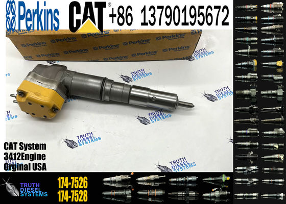 Top quality 3412 injector 20R0758 common rail fuel injector 1747526 174-7526