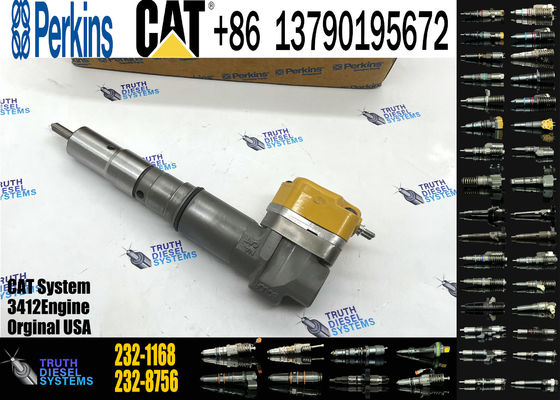 Cat 3412 engine 3412E injector 232-1168 10R1266 20R-0758 for caterpillar 3412 cat engine part