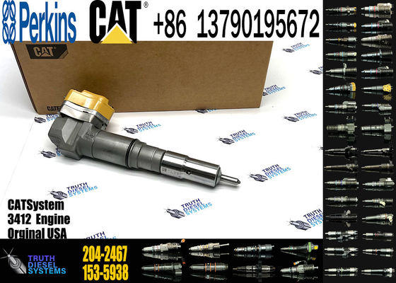 Diesel Common Rail Fuel Injector  204-2467   153-5938 20R-0758 10R-1267 10R-1266  174-7527 20R-0760 173-9272
