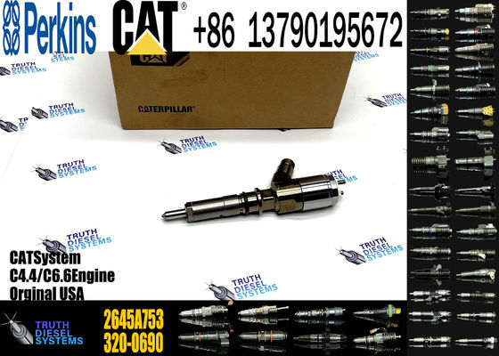 High quality diesel Fuel Injector 2645A753 2645A746 2645A749 2645A747 10R-7671 10R-7672  for CAT C4.4  C6.6 and  Engine