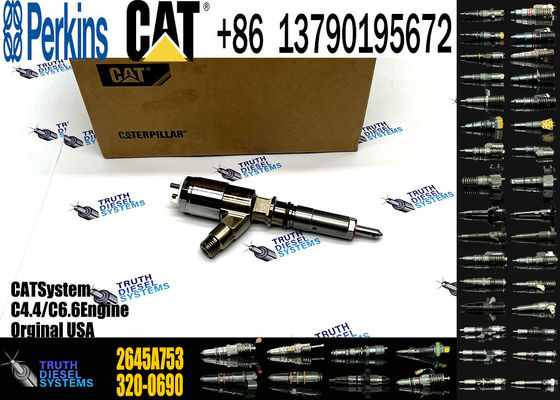High quality diesel Fuel Injector 2645A753 2645A746 2645A749 2645A747 10R-7671 10R-7672  for CAT C4.4  C6.6 and  Engine