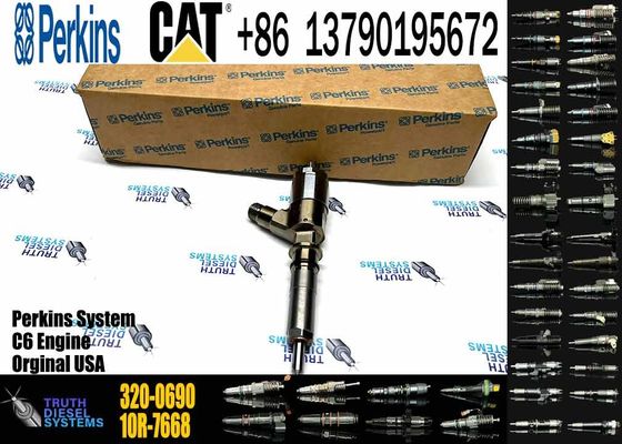 Genuine Original 3200690 320-0690 Diesel Fuel Injector For Caterpillar C6.6 Engine